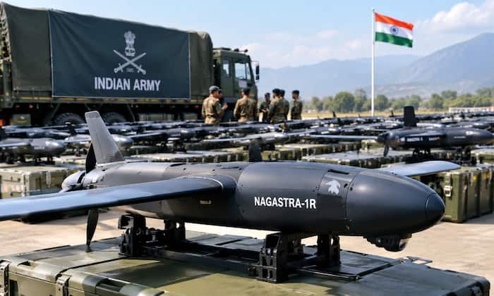 Good news for India as Indian Army receives 450 Nagastra-1R kamikaze drones in largest-ever single consignment