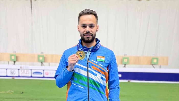 India's Udhayveer Sidhu wins a gold medal