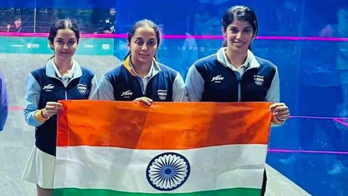 Meet star athletes who won bronze for India in the women's squash team event