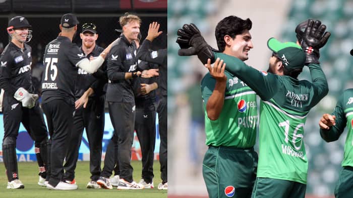 New Zealand and Pakistan
