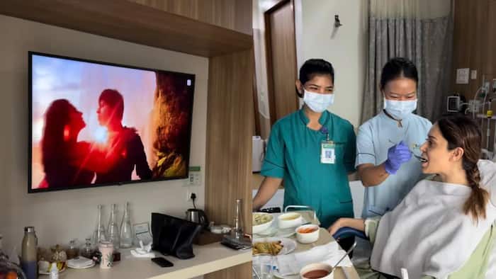 Nushrratt Bharuccha shares recovery update after spine surgery, enjoys SRK-Kajol’s Gerua while recovering from Bali accident: ‘Healing slowly’
