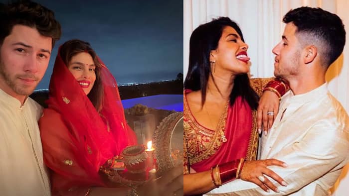 Priyanka Chopra celebrates Karwa Chauth with Nick Jonas and daughter Malti Marie in LA, shares adorable pics