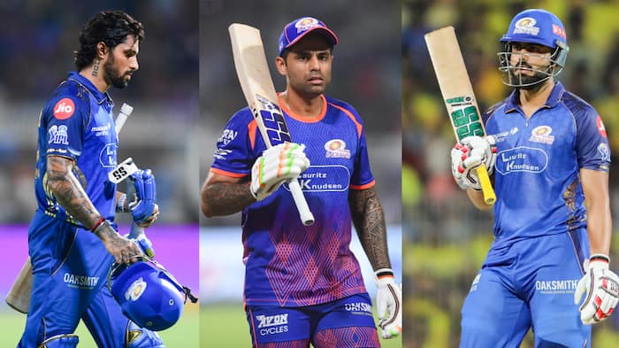 Tilak Varma, Suryakumar Yadav and Naman Dhir