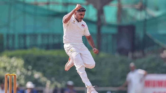 Tushar Deshpande's impressive bowling performance