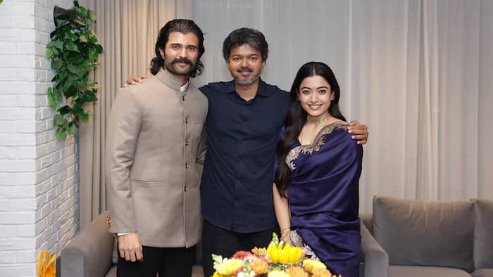 Vijay Deverakonda and Rashmika Mandanna meet CM Joseph Vijay ahead of Ranabaali release, calls him 'Already a favourite'