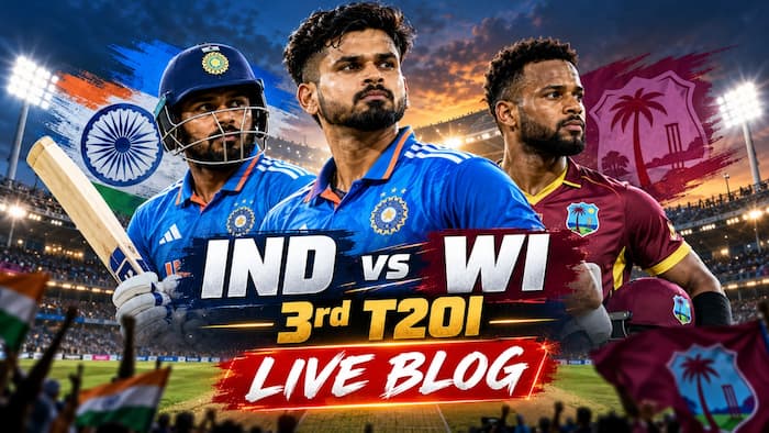 IND vs WI, 3rd T20I