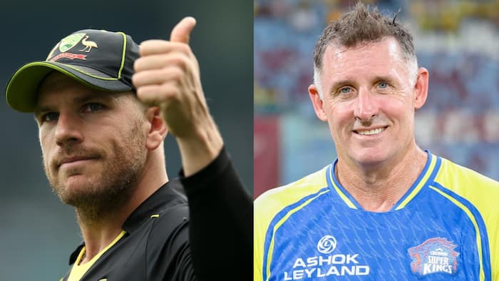 aaron finch and michael hussey