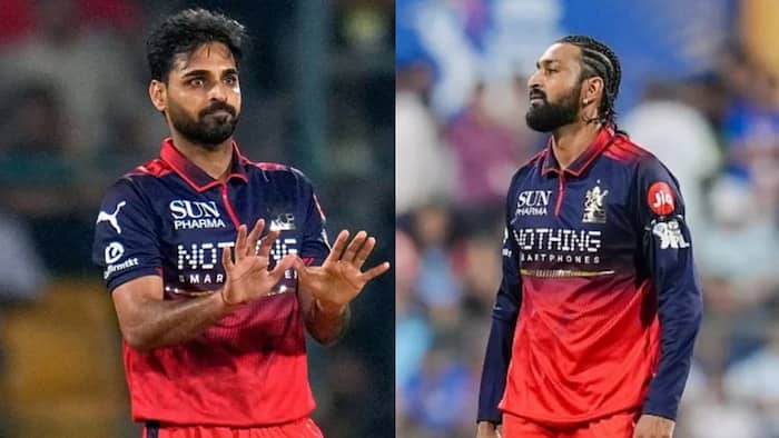 bhuvneshwar kumar and krunal pandya