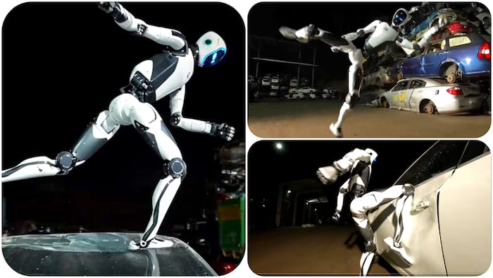 Robotic Car Normal Terminator in real life: Watch China’s robot can fight like kung fu ...
