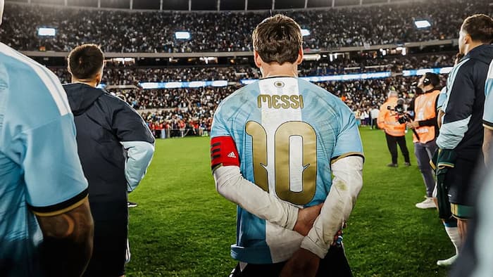 Lionel Messi receives standing ovation on 10th minute as Argentina maestro scores on his final international appearance - Watch
